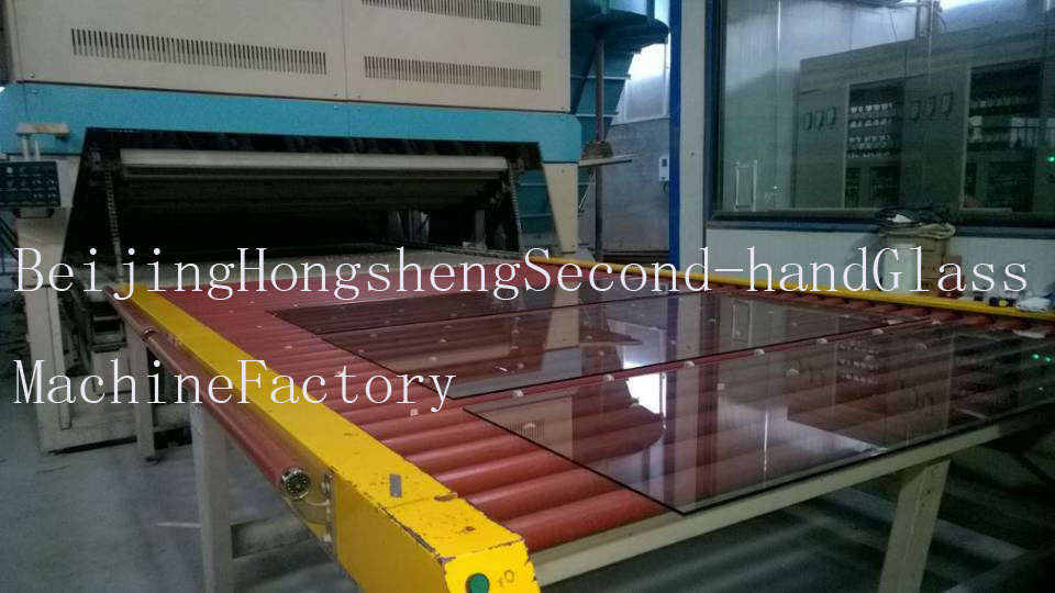 Second hand Luoyang North Glass flat &curved tempering furnace